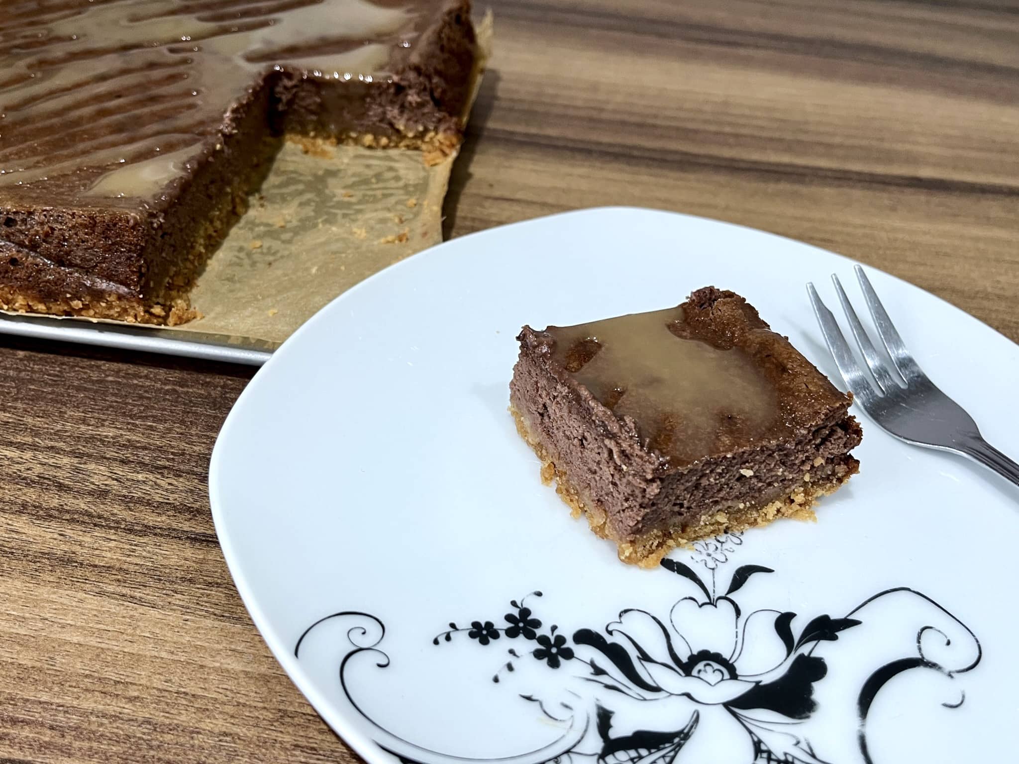 Cocoa & Toffee Cheesecake