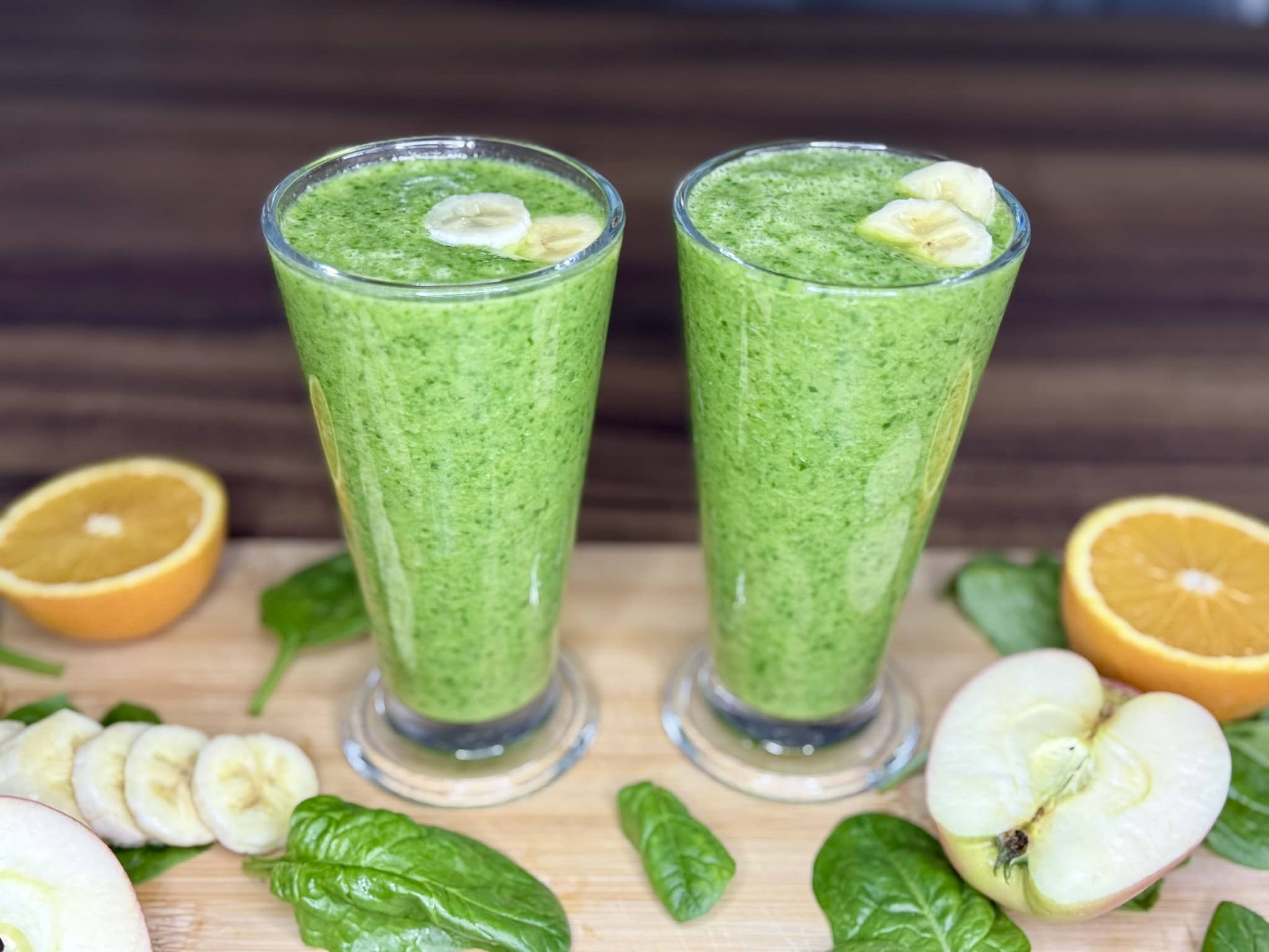 Green Smoothie with Spinach