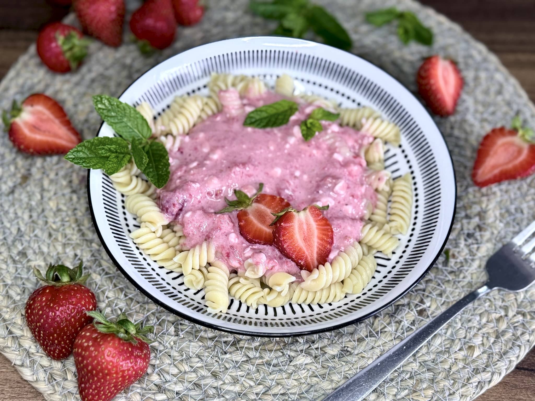 Polish Strawberry Pasta